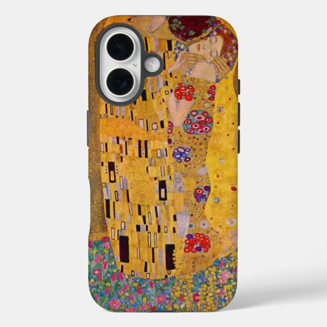 Der Kuss iPhone 16 Hülle (Rückseite)