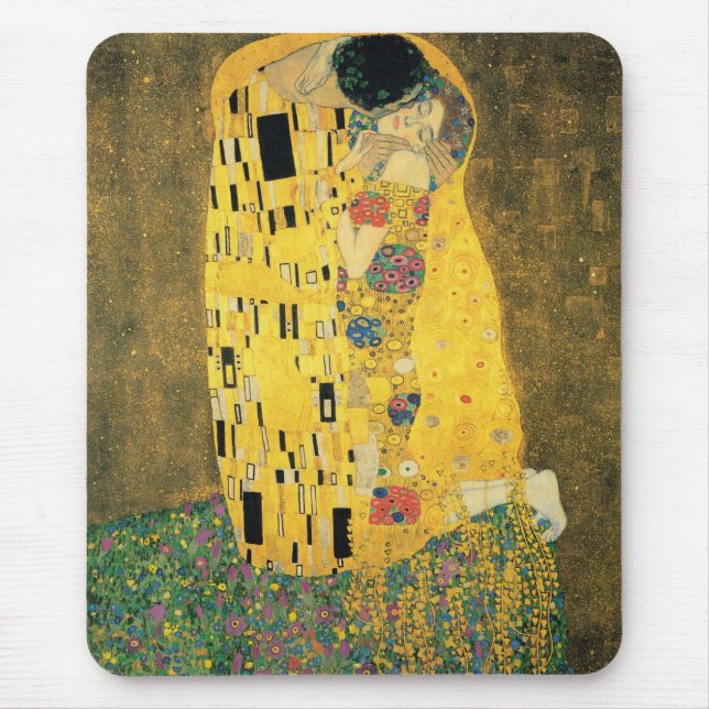 Der Kuss Mousepad (Vorne)