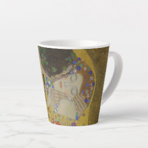 Der Kuss, Ölmalerei im Jugendstil, Gustav Klimt Milchtasse