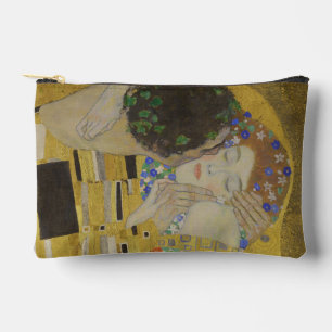 Der Kuss, Ölmalerei im Jugendstil, Gustav Klimt Zubehörtasche
