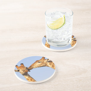 Der Kuss Sandstein Untersetzer