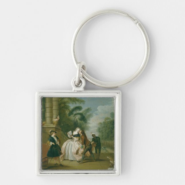 Der Kuss Schlüsselanhänger (Vorne)