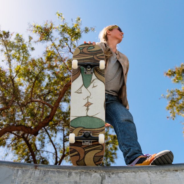 Der Kuss Skateboard (Außenbereich 1)