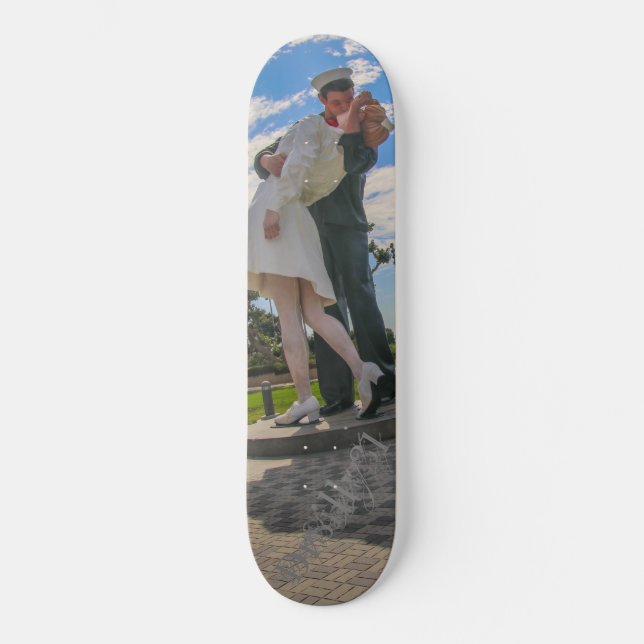 Der Kuss! Skateboard (Vorderseite)