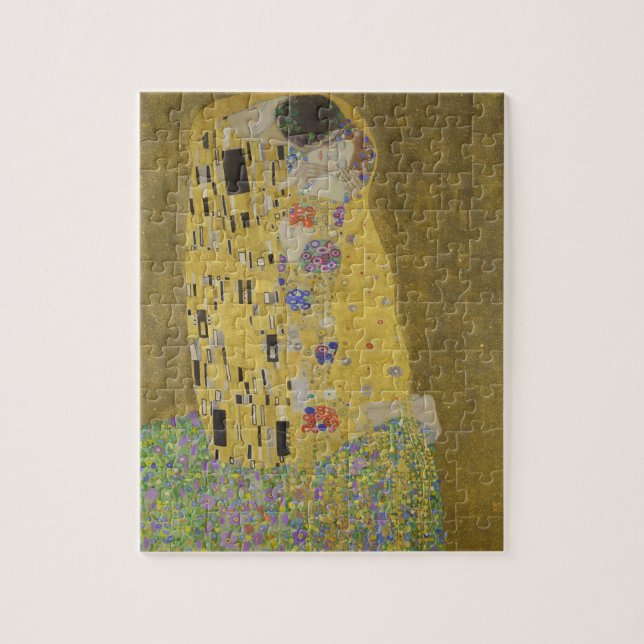 Der Kuss von Gustav Klimt (Vertikal)