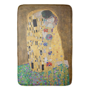 Der Kuss von Gustav Klimt Bath Mat Badematte