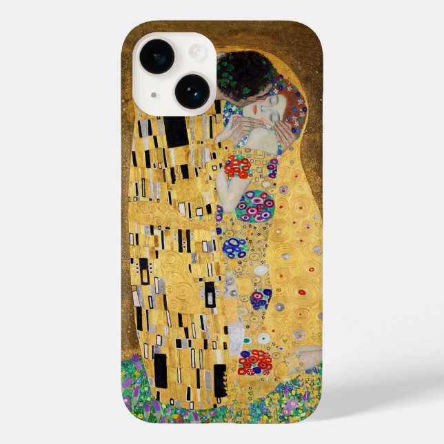 Der Kuss von Gustav Klimt Case-Mate iPhone 14 Hülle (Rückseite)