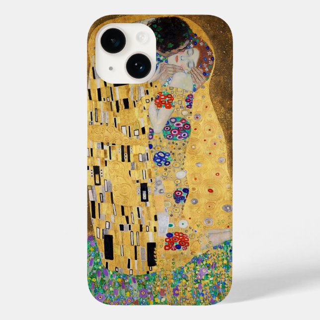 Der Kuss von Gustav Klimt Case-Mate iPhone 14 Hülle (Rückseite)