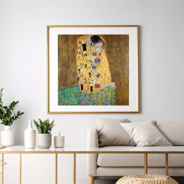 Der Kuss von Gustav Klimt Fotodruck (Von Creator hochgeladen)