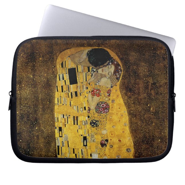 Der Kuss von Gustav Klimt Laptopschutzhülle (Vorderseite)