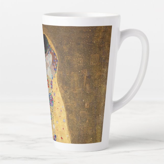 Der Kuss von Gustav Klimt Milchtasse (Rechts)