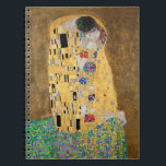 Der Kuss von Gustav Klimt Notizblock<br><div class="desc">Der Kuss von Gustav Klimt</div>