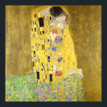 Der Kuss von Gustav Klimt Poster<br><div class="desc">Dies ist ein digital erweiterter Ausdruck des antiken 1913 Gemäldes des Jugendstil-Künstlers Gustav Klimt mit dem Titel "The Kiss"</div>