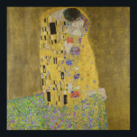 Der Kuss von Gustav Klimt - Poster<br><div class="desc">Der Kuss von Gustav Klimt ist im Österreichischen Galerie Belvedere Museum im Belvedere Palast in Wien ausgestellt.</div>