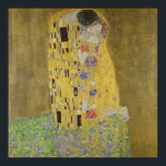 Der Kuss von Gustav Klimt - Poster<br><div class="desc">Der Kuss von Gustav Klimt ist im Österreichischen Galerie Belvedere Museum im Belvedere Palast in Wien ausgestellt.</div>