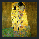 Der Kuss von Gustav Klimt Poster<br><div class="desc">Das ist " Der Kuss ", 1907 von Gustav Klimt gemalt.</div>