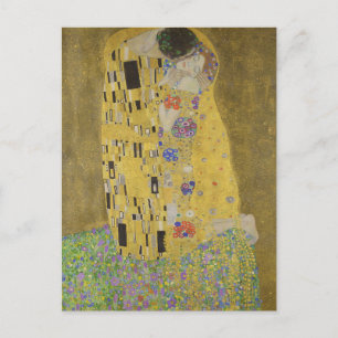 Der Kuss von Gustav Klimt Postkarte