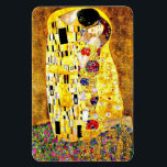 Der Kuss von Gustav Klimt, schöne Kunst Magnet<br><div class="desc">Der Kiss,  berühmtes Kunstwerk von Gustav Klimt</div>