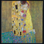 Der Kuss von Gustav Klimt Serviette<br><div class="desc">Der Kuss (1907-1908). Künstler: Gustav Klimt (1862-1918). Der Kuss ist wahrscheinlich das bekannteste Werk von Gustav Klimt. 1907 begann er mit der Arbeit an der "Goldenen Periode" und sie ist der Höhepunkt seiner so genannten "Goldenen Periode". Der Kiss ist ein Vintages Viktorianisches Era-Symbolismus, das eine Liebe und Romantik mit einem...</div>