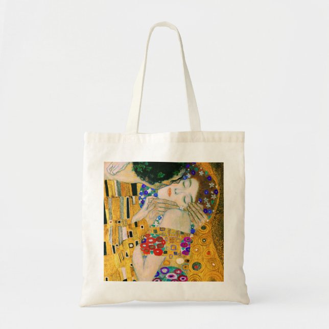 Der Kuss von Gustav Klimt Tragetasche (Vorne)