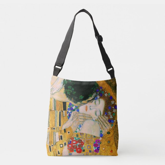 Der Kuss von Gustav Klimt Tragetaschen Mit Langen Trägern (Vorderseite)