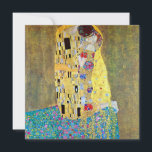Der Kuss von Gustav Klimt, Vintager Jugendstil<br><div class="desc">Der Kuss (Der Kuss) (1907/08) von Gustav Klimt ist wahrscheinlich sein berühmtestes Werk. Klimt begann seine Arbeit im Jahre 1907 und ist der Höhepunkt seiner so genannten Goldenen Periode. Der Kiss ist ein Vintages Viktorianisches Era-Symbolismus, das eine Liebe und Romantik mit einem romantischen Paar in verschiedenen Goldtönen, Symbolen und Mustern...</div>