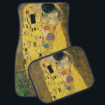 Der Kuss von Gustav Klimt, Vintager Jugendstil Automatte<br><div class="desc">Der Kuss (Der Kuss) (1907/08) von Gustav Klimt ist wahrscheinlich sein berühmtestes Werk. Klimt begann seine Arbeit im Jahre 1907 und ist der Höhepunkt seiner so genannten Goldenen Periode. Der Kiss ist ein Vintages Viktorianisches Era-Symbolismus, das eine Liebe und Romantik mit einem romantischen Paar in verschiedenen Goldtönen, Symbolen und Mustern...</div>