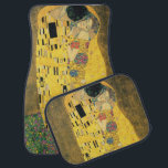 Der Kuss von Gustav Klimt, Vintager Jugendstil Automatte<br><div class="desc">Der Kuss (Der Kuss) (1907/08) von Gustav Klimt ist wahrscheinlich sein berühmtestes Werk. Klimt begann seine Arbeit im Jahre 1907 und ist der Höhepunkt seiner so genannten Goldenen Periode. Der Kiss ist ein Vintages Viktorianisches Era-Symbolismus, das eine Liebe und Romantik mit einem romantischen Paar in verschiedenen Goldtönen, Symbolen und Mustern...</div>