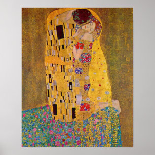 Der Kuss von Klimt Poster