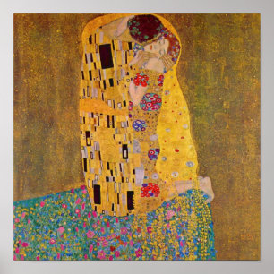 Der Kuss von Klimt Poster