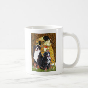 Der Kuss - Zwei Berghunde Kaffeetasse