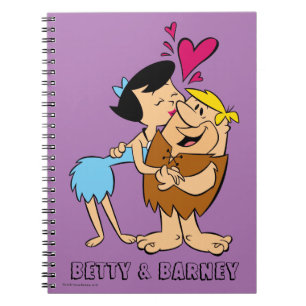 Der küssende Krach der Flintstones- Betty Notizblock