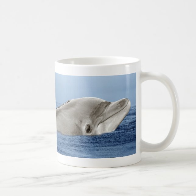 Der lächelnde Delphin Kaffeetasse (Rechts)