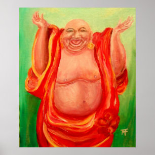 Der lachende Buddha - Plakat