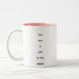 Der Lachs zweifarbige 330 ml Tasse für Ihr Getränk
