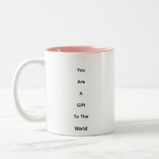 Der Lachs zweifarbige 330 ml Tasse für Ihr Getränk