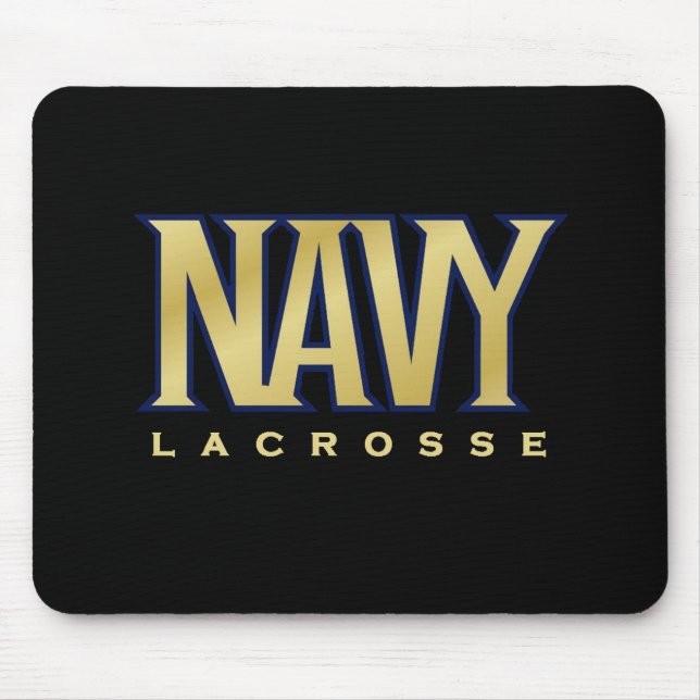 Der Lacrosse der Marine-Frauen Mousepad (Vorne)
