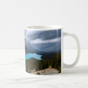 Der Lake Peyto in den Rocky Mountains Kaffeetasse