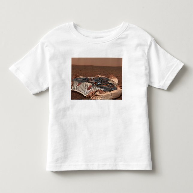 Der Landeplatz des Rovers Kleinkind T-shirt (Vorderseite)