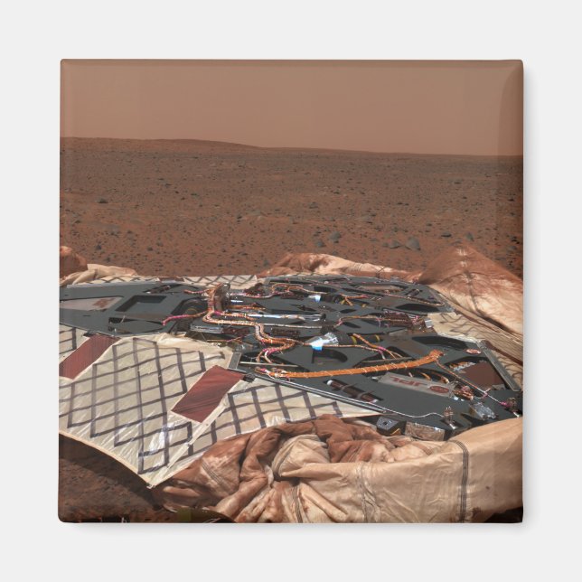 Der Landeplatz des Rovers Magnet (Vorne)