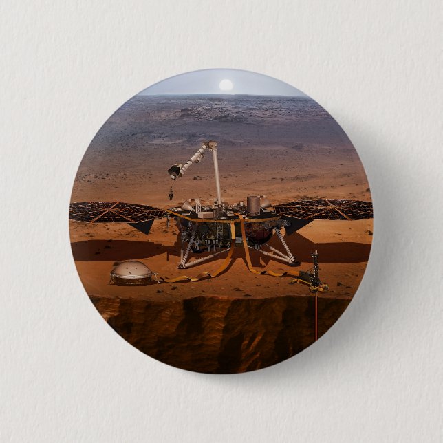 Der Lander der Erkenntnis Button (Vorderseite)
