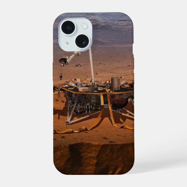 Der Lander der Erkenntnis iPhone 15 Hülle (Rückseite)