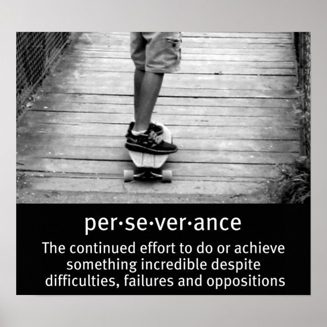 Der langboarding Tee Poster (Vorne)