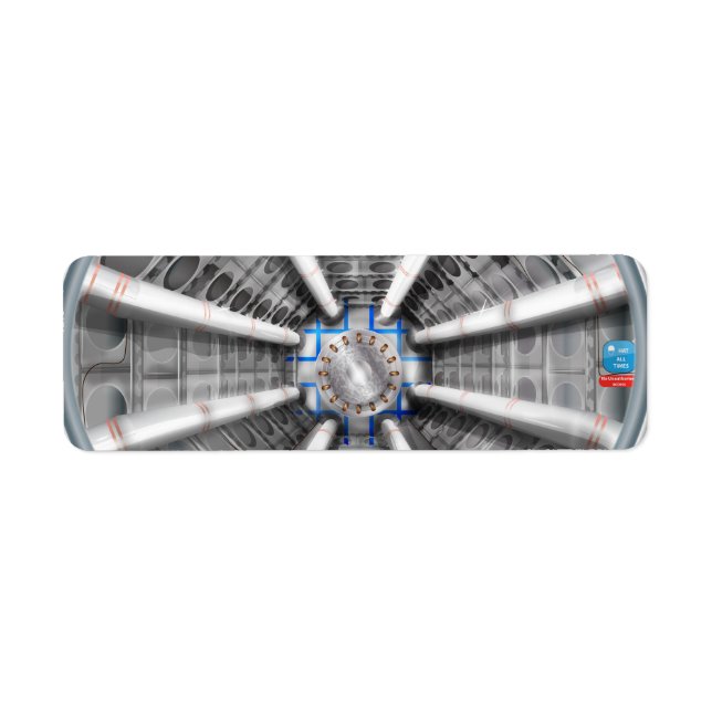 Der Large Hadron Collider (Vorne)