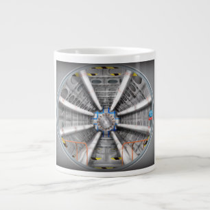 Der Large Hadron Collider Jumbo-Tasse