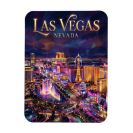 Der Las Vegas Strip USA Magnet