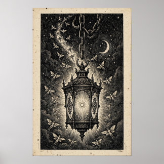 Der Laterne der verlorenen Seelen Kunstprint Poster