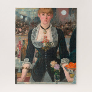 Der launische Pariser Barkeeper Manet Ein Bar bei