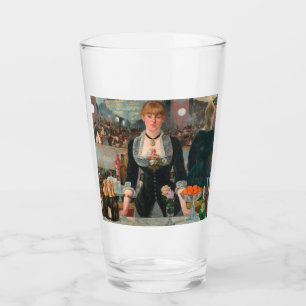 Der launische Pariser Barkeeper Manet Ein Bar bei Glas