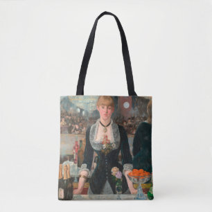 Der launische Pariser Barkeeper Manet Ein Bar bei Tasche